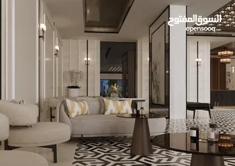  12 شقة تجمع بين الجمال المعماري والتصميم العصري بمساحة واسعة 2176 قدم وبمسبح خاص