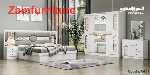  3 CHINA BEDROOM SET WITH MATTRESS 7 PCS