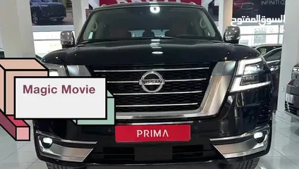  12 NISSAN PATROL PLATANIUM MODEL 2021