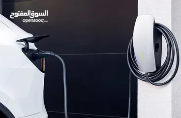  8 شاحن تسلا الجداري 48 امبير جديد بالكرتونه  Tesla Wall Connector