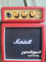  1 Marshall ms-2 micro amp  وارد بريطانيا صنع الفيتنام  سماعة قيتار الكتروني
