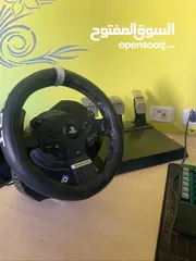  1 موجود ستيرنج tmxt 150 pro ثلاث دعسات يدعم FF معدل البيرنج حديد مو بلاستك مستعمل بحالة جيدة ممتاز