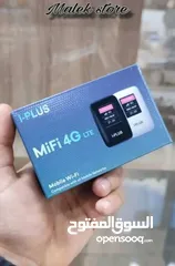  6 جهاز انترنت 4G mifi  اصلي [ شفرة ] شركة i-plus  للبيع
