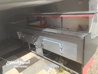  2 ثلاجة جاج سمك لحوم مستعمل اشي بسيط