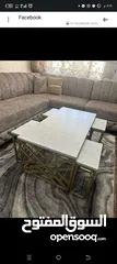  2 طاولات سفرة  طاولات وسط  طاولات سيرفس  مداخل