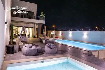  3 تجربة الفخامة والراحة : احجز شاليهك الآن واقضي اجازتك بكامل الخصوصية والرقي The gray villas