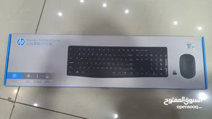  1 HP CS10 Wireless Keyboard and Mouse Combo