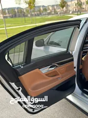  18 BMW 740Li خليجي عروش مكفولة