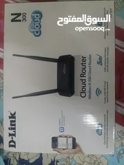  1 D link wifi router