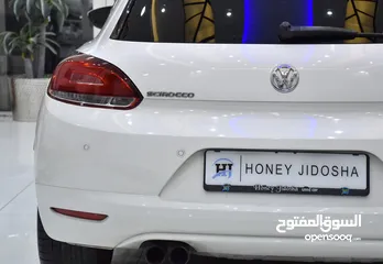  8 Volkswagen Scirocco 2.0 TSi ( 2013 Model ) in White Color GCC Specs