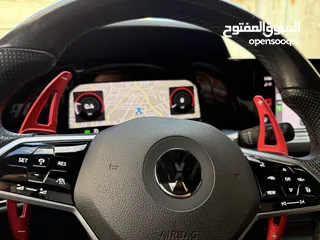  3 Gti mk8 2021 مفللة - باقل سعر بالضفة - عداد 30 الف بحال الوكالة ولا غرام بويا