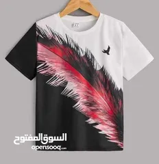  4 (Feather t-shirt)