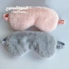  12 نظارة النوم  القطنيه سوفت  للنوم العميق و الاسترخاء  و راحة العينين  نظارة العائله بالوان مختلفه