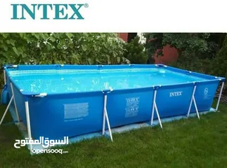  4 اكبر تشكيلة من برك السباحة من شركة انتكس الامريكية وبعروض مميزة جدا واسعار خاصة مسبحك بباب بيتك