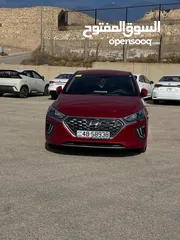  1 هونداي ايونك 2020 لون خمري فل عدا الفتحة جمرك جديد استخدام شخصي بكوريا