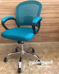  11 كرسي مكتب شبك طبي متحرك او ثابث عدة الوان