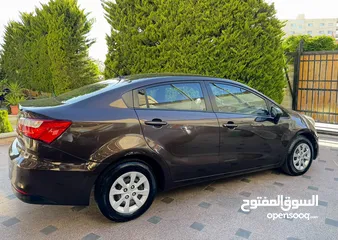  26 كيا ريو kia rio جيد 7 موديل 2016
