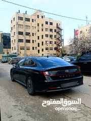  7 هيونداي سوناتا 2022 لون اسود ملوكي فحص كامل جمرك حديث كاش واقساط وارد كوري