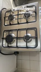  2 Midea 60x60 cm used white good stove all working