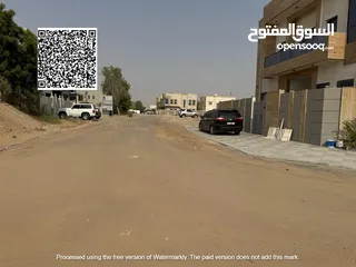  7 للبيع ارض سكنى زاويه شارعين ثالث قطعه من شارع