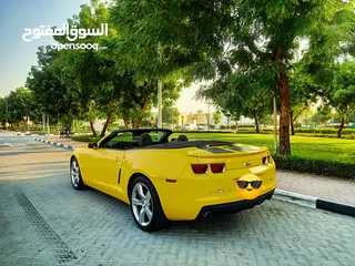  3 Chevrolet Camaro 2012 RS Convertible Transformers Edition