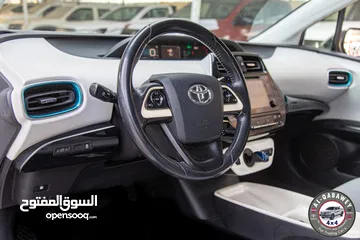  21 Toyota Prius 2018  •السيارة بحالة الوكالة و لا تحتاج الى صيانة    •محرك :  1800 سي سي  4 سلندر