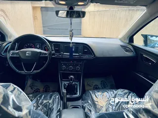  4 سيات ليون غيار عادي بنزين 1200 موديل 2017 ترخيص16 ضواو ليد Fr + جنط Fr مغنيسيوم18
