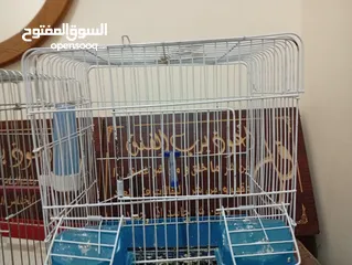  4 قفصين واحد جديد و تاني مستعمل