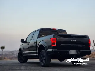  6 Ford F150 Lariat 2018, Black edition , Power stroke diesel engine 3000cc