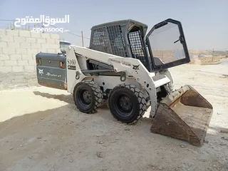  4 جرافة صغيره  بوبكات للإيجار