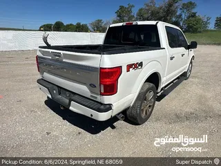  4 فورد f150 بلاتنيم رقم 1الوصول بعد 3 ايام