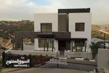  1 للبيع  فيلا مستقلة البناء ضمن كمباوند سبعة فلل ذات إطلالة خضراء جميلة  في منطقة بدر الجديده قرب دابو