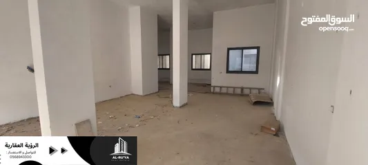  4 مخازن بمساحة 135 م2 للبيع -ارتفاع 5 م