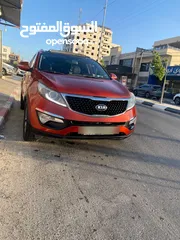  2 كيا سبورتاج ترخيص 2015 للبيع   ماطور 2000 ديزل