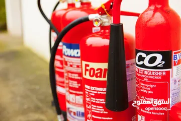 10 طفاية حريق Fire Extinguisher طفايات الحريق Fire Extinguishers  سلامة عامة و اطفاء Safety