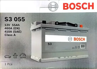  1 بطارية السيارة 55 أمبير BOSCH