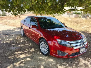  3 فورد فيوجن لون خمري مميز جداً موديل 2011 فل كامل فحص كامل للبيع