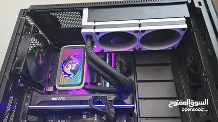  3 Hyte Thicc Q60 240mm CPU Liquid Cooler With IPS 5 inch LCD تبريد مائي  احترافي