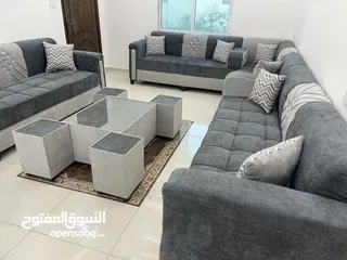  11 أقوا العروض جلسات خليجية أحدث الموديلات 17 مقعد مع طقم طربيزاط + مراكي + مخدات