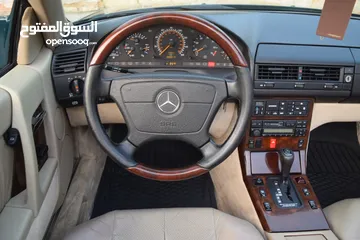  11 Mercedes SL320 1995 بحالة الوكالة