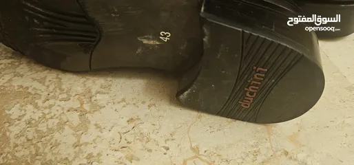 3 حذاء رجالي اسود للبيع
