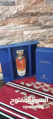  12 عطر خلطه القرشي جديد90مل للرجال والنساء  مع ستاند خشب لون ازرق