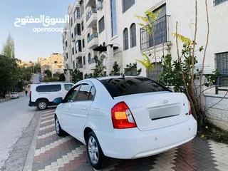  4 هونداي فيرنا فل اوتماتك ماتور 1600 سيارة ممتازة جدا الله يبارك لصاحب النصيب