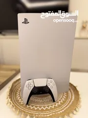  7 بلايستيشن 5 نظيف جدا بحال الوكالة استعمال خفيف جدا playstation5 بليستيشن 5 نظيفة جدا بحال الوكاالة