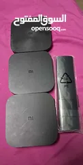  3 Xiaomi Box in excellent working condition with its accessories