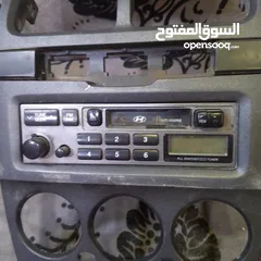  1 مسجل سياره هونداي فيرنا 2009 الاصلي