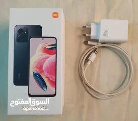  4 Redmi note 12 4G (Box- Charger- Covers)