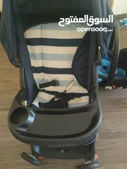  5 عربة أطفالstroller شبه جديدة