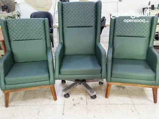  8 كراسي مدير ملوكي متوفر بعدة الوان