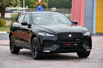  3 جاكوار F PACE R DYNAMIC موديل 2023 مواصفات خليجيه